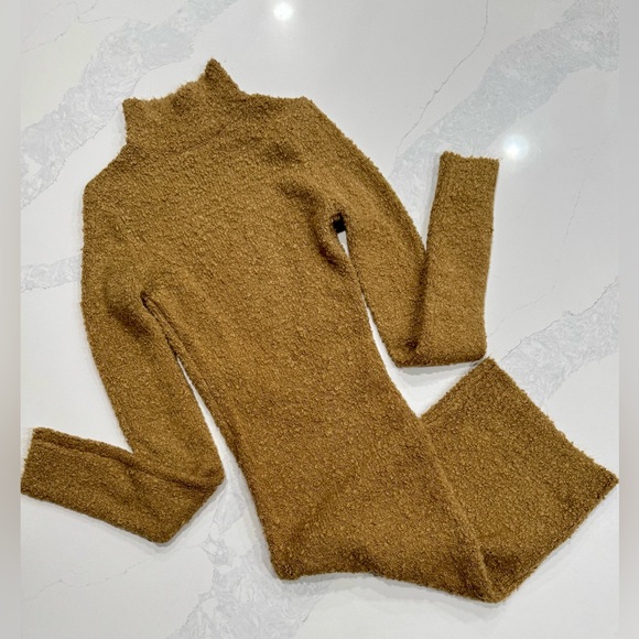 Retrofete Dress - SER.O.YA Brown -Textured Starling Dress - Medium -New with tag - Picture 2 of 16